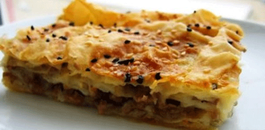 Patlıcanlı Kıymalı Börek Tarifi ve Malzemeleri