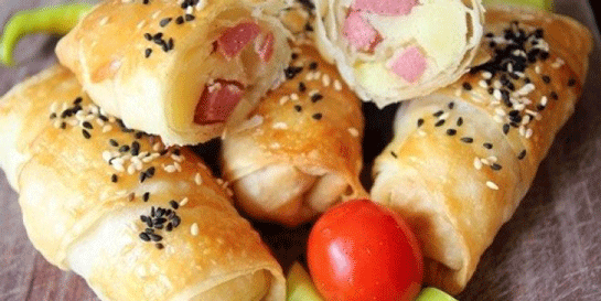 Sosisli Börek Tarifi ve Malzemeleri