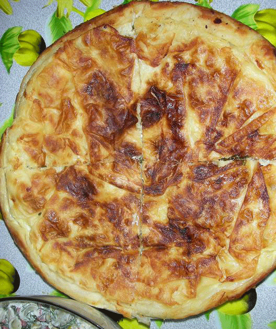 Tavada Peynirli Börek Tarifi ve Malzemeleri